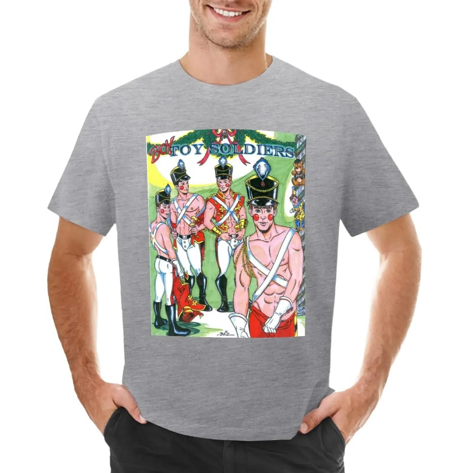

Boy Toy Soldiers TShirt plus size tops anime clothes aesthetic clothes cute tops mens workout shirts S