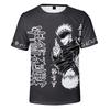 Jujutsu Kaisen Anime Tshirt Men Women Cartoon Print Top Tees Harajuku Tshirts Fashion Summer T-shirt