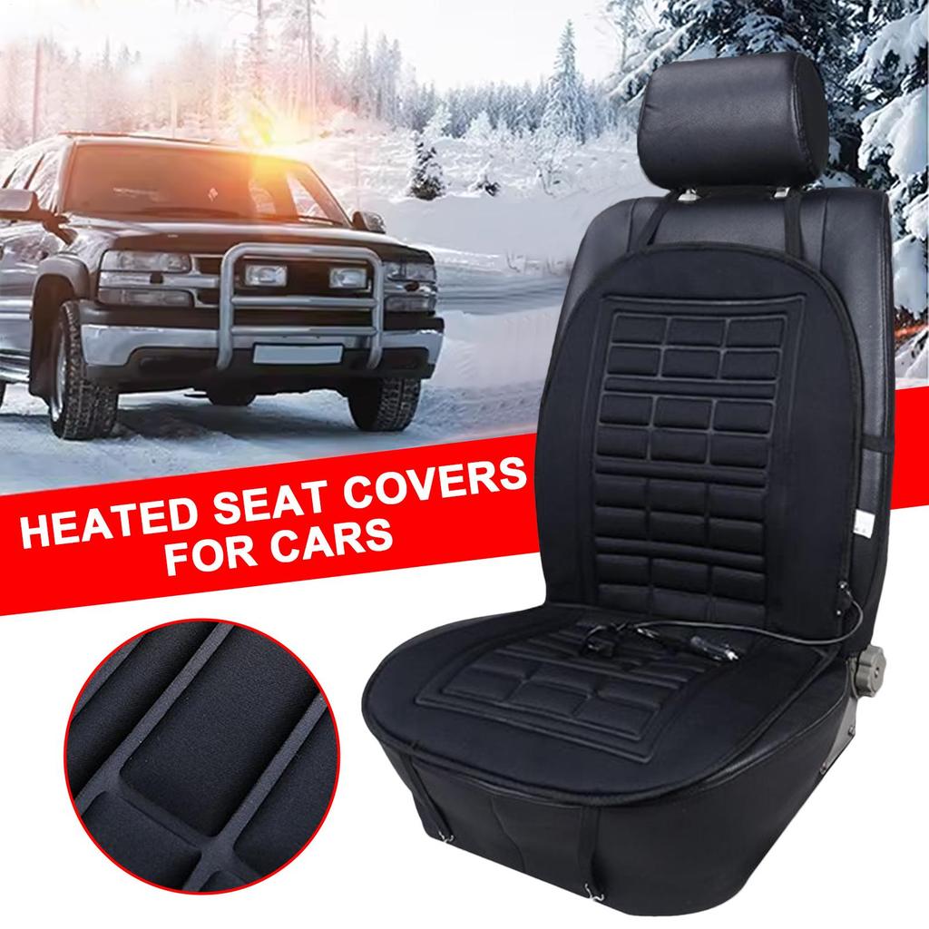 Car Heating Seat Cushion Rapid Heating 12V Chair Pad Winter Warm Cushion Car Winter Seat Warm Driver Seat Cover