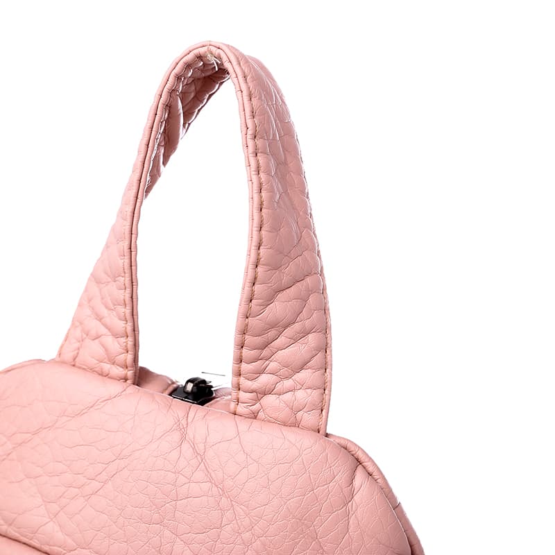 Damen Rucksack Multifunktionale Brusttasche Umhängetasche Gewaschenes Weiches Leder Rucksack