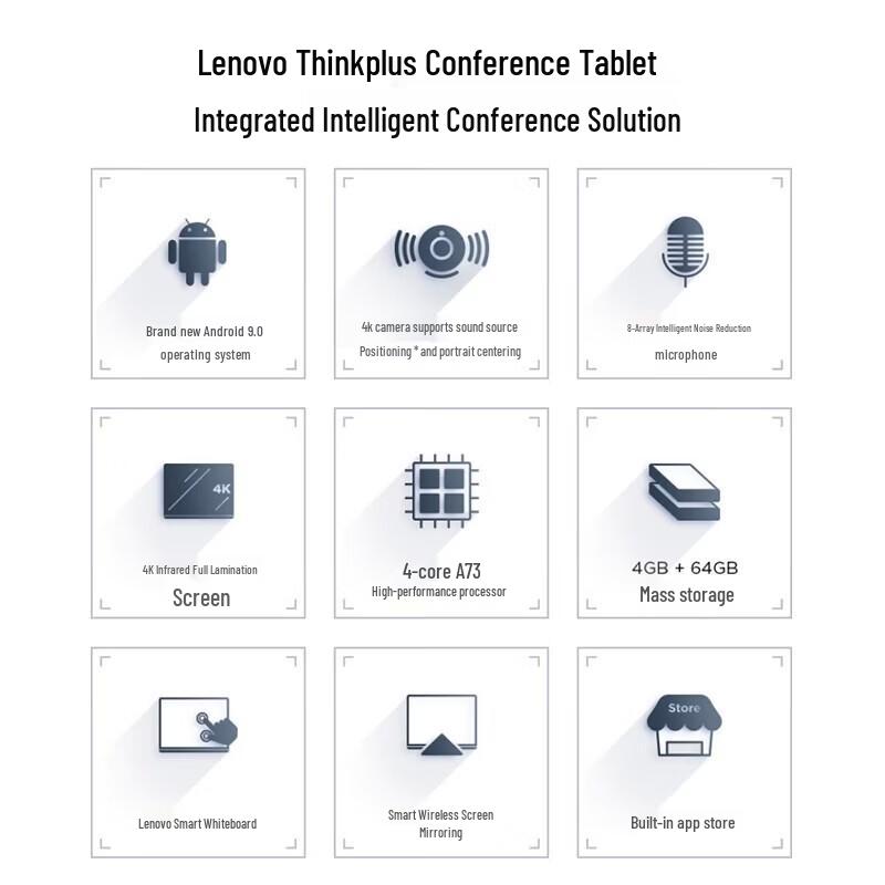 Lenovo T65 Pro 65-inch 4K Interactive Flat Panel Display (CN version)