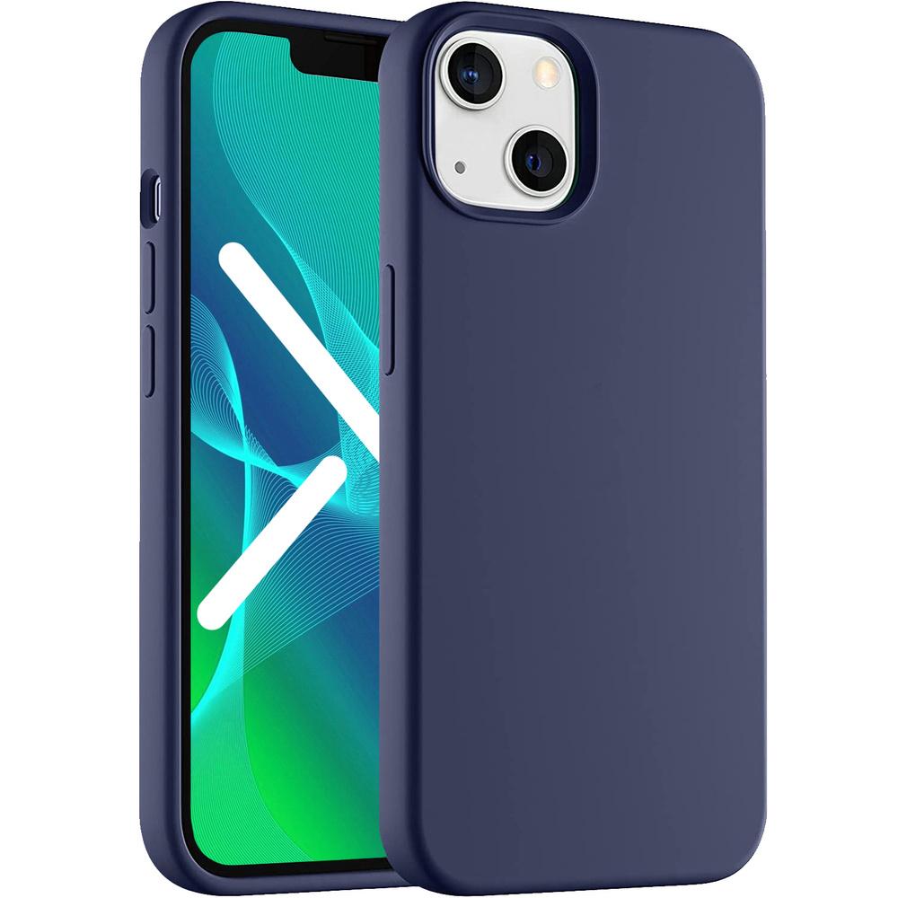 Case for iPhone 14 Plus, Silicone Lite, Navy Blue