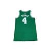 Nike NBA Color Block Buchstaben-Zahlen-Print Rundhals Sport Basketball Trikot Herren Trikot Grün 864461-312