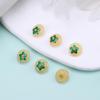Retro Jade Green Pi Xiu Pendant Charm for Hanfu - DIY Handmade Jade Button Bracelet Accessory