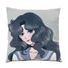 Luxury Home Decor Cushion Cover Cartoon Character Print Office Sofa Pillow Cover