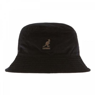 Kangol K4228ht Black Code Corduroy Bucket Hat