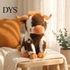 Soft Stuffed Animal Toy Highland Cow Toy, Plush Scottish Cattle Doll, Holiday Gift for Children Cute Farm Doll Present Adults Kids Boys Girls Washable