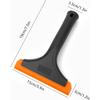Super Flexible Silicone Squeegee, Auto Water Blade, Water Wiper, Shower Squeegee, 5.9'' Blade And 7.5'' Long Handle, For Car Windshield, Window,