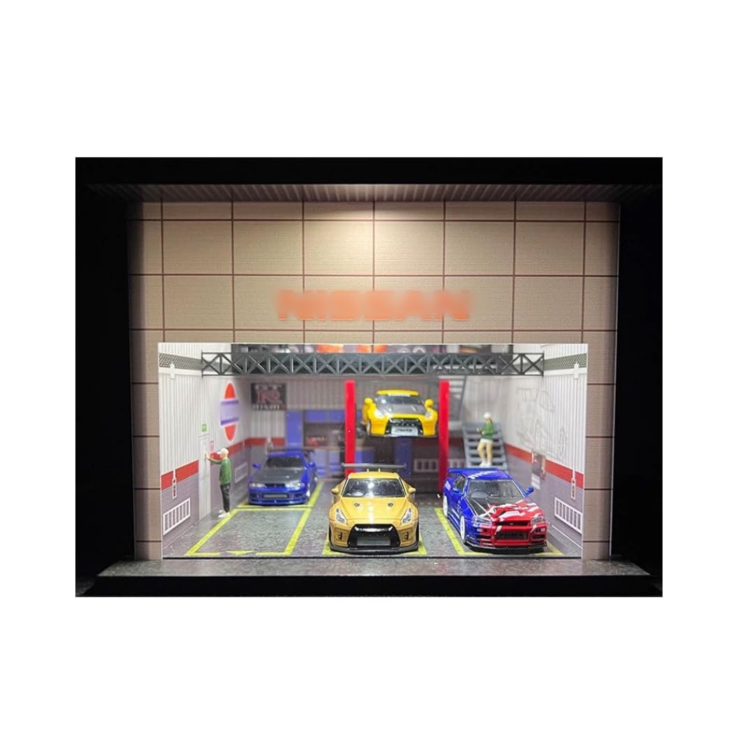 

1/64 Garage CY-88303A C-youth Model Pit Diorama Miniature Car [Parallel Import]