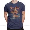 The Great Ramen Off Kanagawa Noodle Ship T Shirts Men Japanese Harajuku Clothing Hip Hop