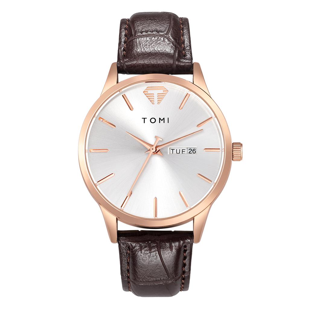 Minimalist Style Watch for Men and Women with Simple Circular Dial Watch Minimalist Men's Casual Quartz Watch Clock Gift