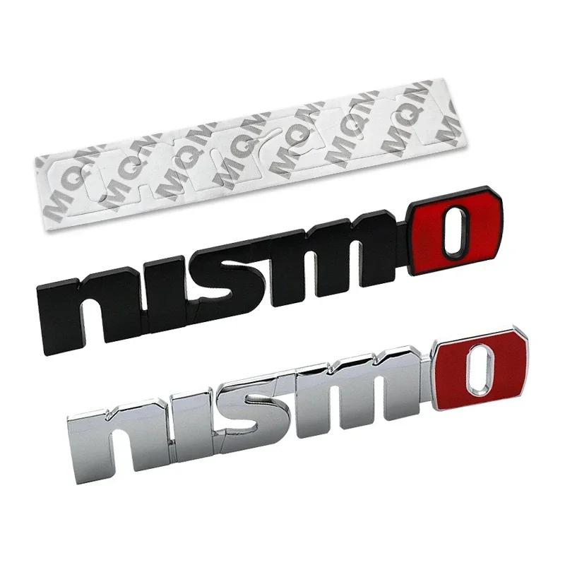 BME1 1 Stück Auto Kühlergrill Emblem Auto Front Haube Grille Abzeichen Aufkleber für Nismo Nissan GTR 370Z 240SX Fairlady Juke Tiida Teana GTR 350Z
