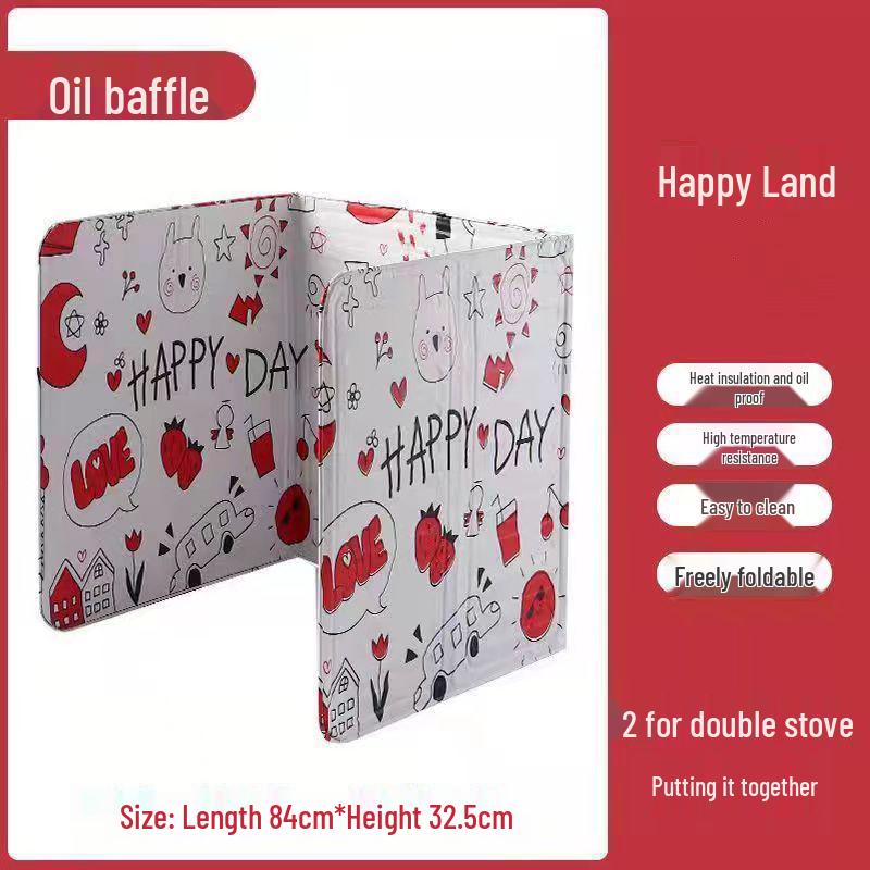 Aluminum Foil Gas Stove Splash Guard: Heat-Resistant, Anti-Splatter Shield for Kitchen