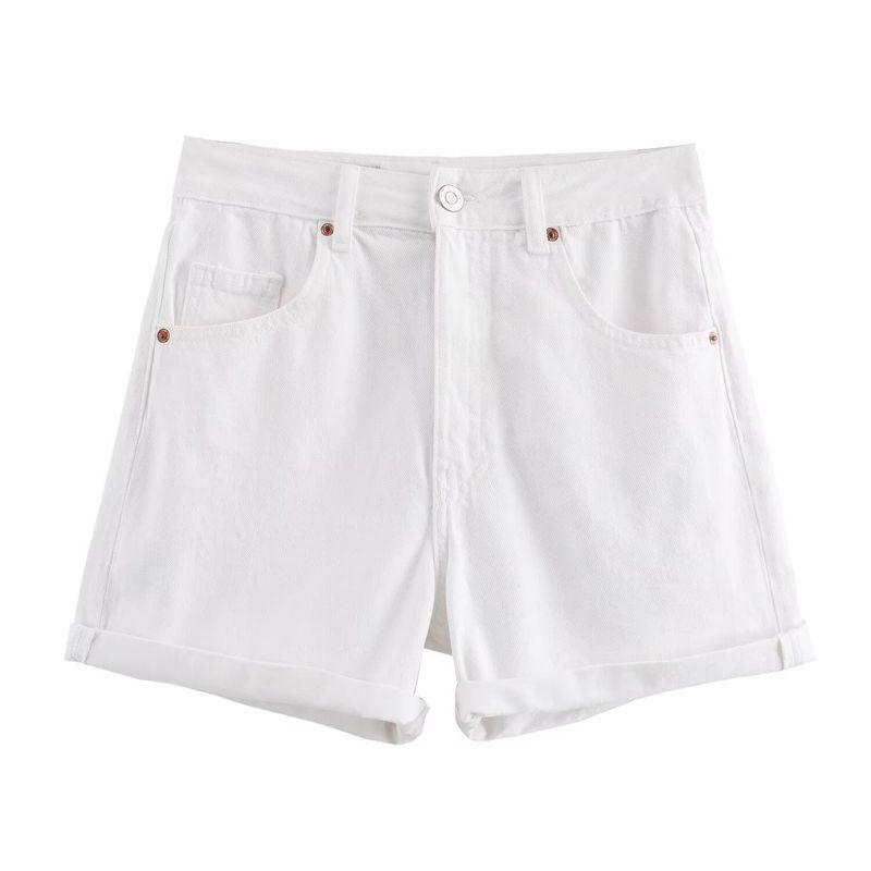 Araltay New Arrival Women's Clothing Fashion Style Fashion All-Match Simple High Waist Casual Denim Shorts 8727207