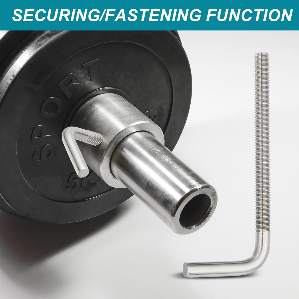 uxcell 10 piezas Pernos de Anclaje de Ángulo Recto de 9 Grados M8 x 60 mm Acero Inoxidable 304