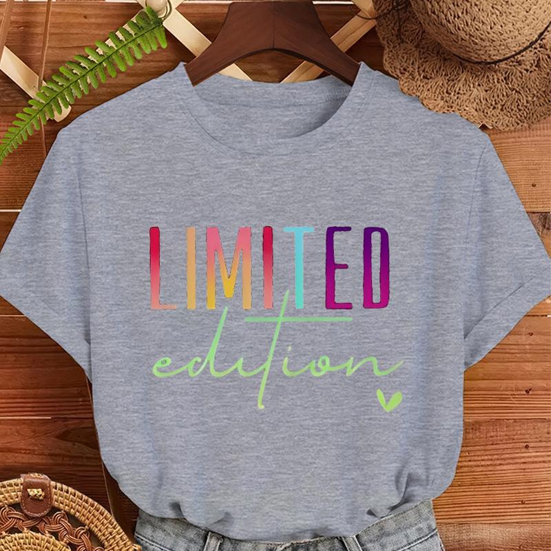 

Funny Limited Edition Printed T Shirts for Unisex Women Short Sleeve Fashion Summer TShirt Casual Oversized Streetwear Hip Hop Tee 4XL