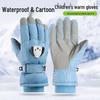 Winddichte Wasserdichte Fleecegefütterte Touchscreen Winter Skihandschuhe für Kinder, Frauen, Männer - Ideal für Outdoor-Aktivitäten
