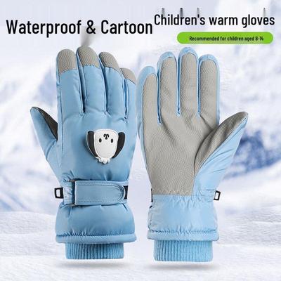 Winddichte Wasserdichte Fleecegefütterte Touchscreen Winter Skihandschuhe für Kinder, Frauen, Männer - Ideal für Outdoor-Aktivitäten