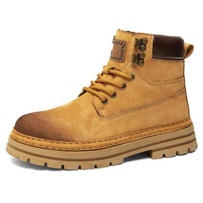 Botas masculinas de outono e inverno à prova d'água para atividades ao ar livre