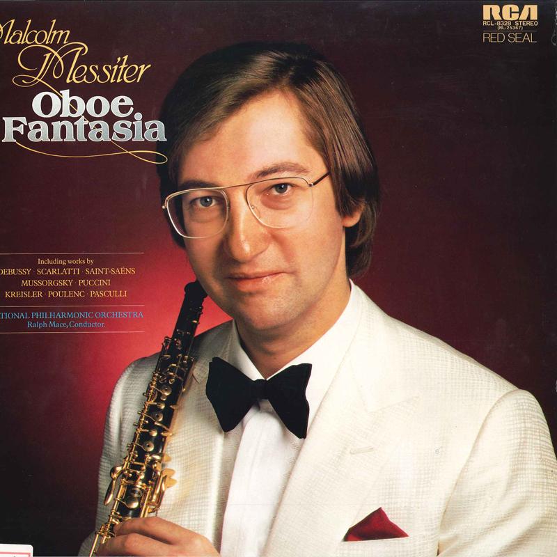 

LP Record MALCOLM MESSITER, NATIONAL PHILHARM - Oboe FANTASIA RCL8328 RCA 1982 Japan Obi Classical Used