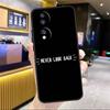 Simple Minamilst Black Quote For Honor Magic 8 7 6 5 Lite Case For Honor 200 400 Pro 50 70 90 X8c X8b X9a X9b X9c Win RT