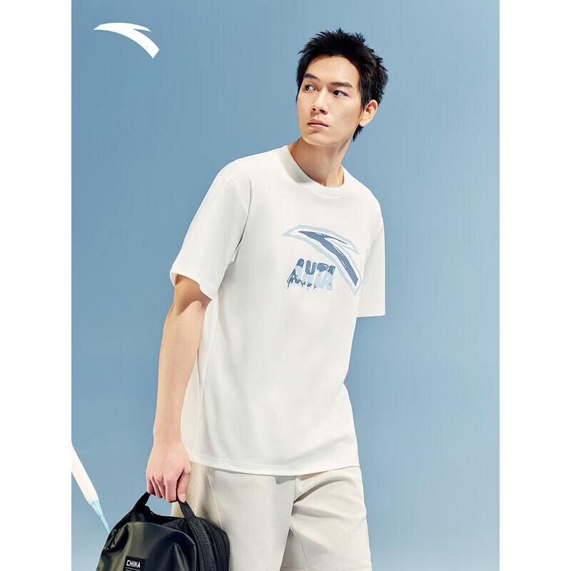 ANTA Men's Logo Print Cooling T-Shirt