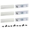 2025 New Upgraded Metal Plastic Roof Rack Deletion Cover Set with Installation Bolts 7559635020A0 for Vehicles