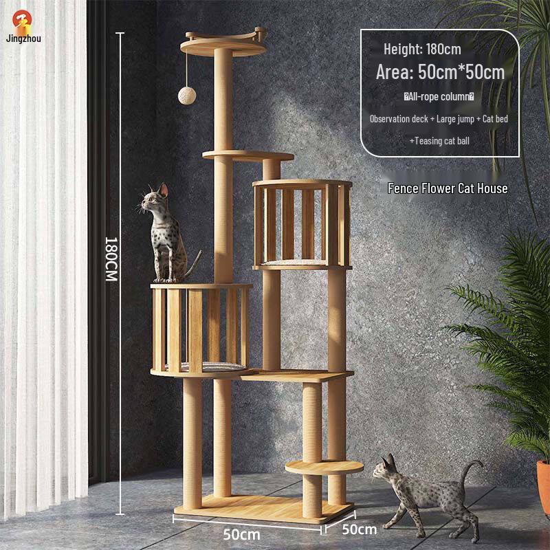 Jingzhou Multi-Level Cat Tree & Activity Center