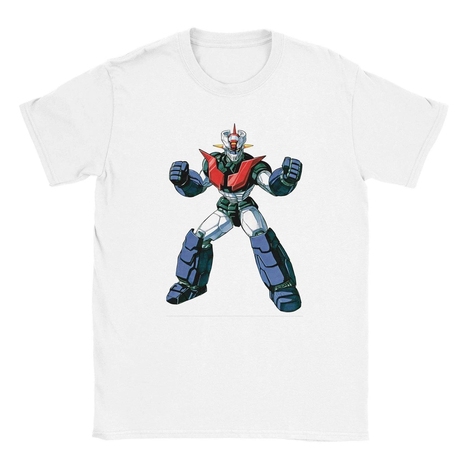 Футболка Mazinger Z | Ретро Аниме Графическая Футболка | Подарок для Фаната Аниме S
