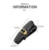 ALI1 ABS Glasses Clip Car Sun Visor Card Ticket Clamp Fastener For Tesla Model 3 Model S Model X Model Y Cybertruck Roadster SpaceX