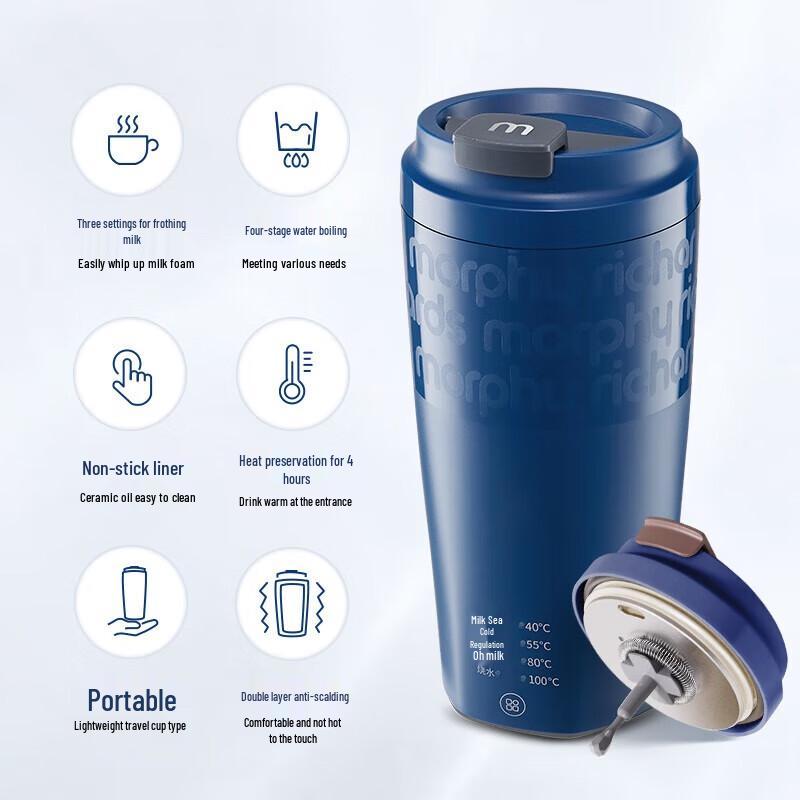 Morphy Richards MR6062 Electric Milk Frother Kettle