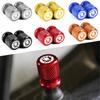 Car StickerProtection Metal Tire Valve Caps Prevent Air Leakage Long Lasting Wheel Air Valve Stem Case Car Accessories For