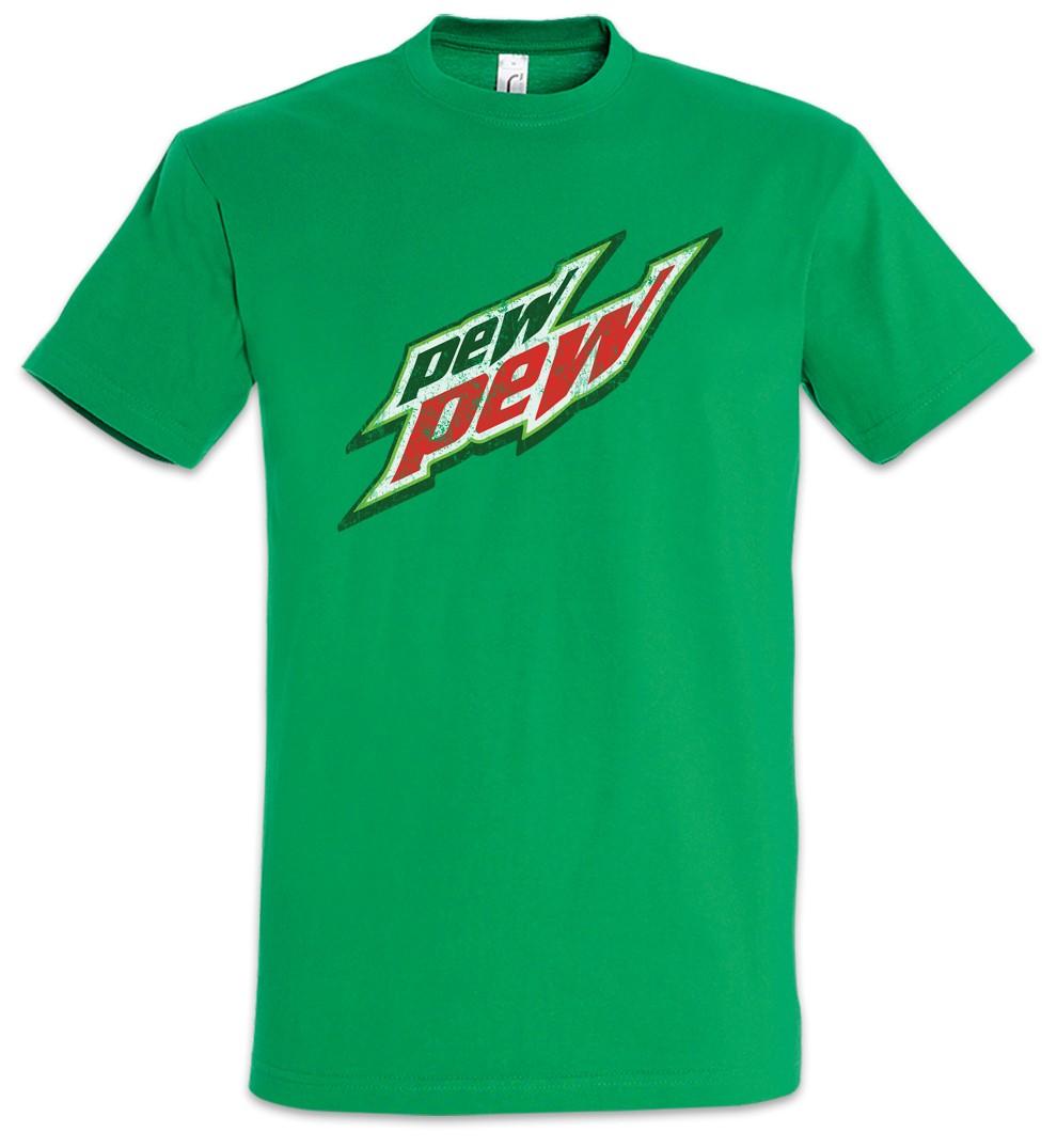 

Pew Pew Men s T-Shirt Mens Womens Tees Top Counter Dew Gamer Gaming Battle Crossover Strike Field M