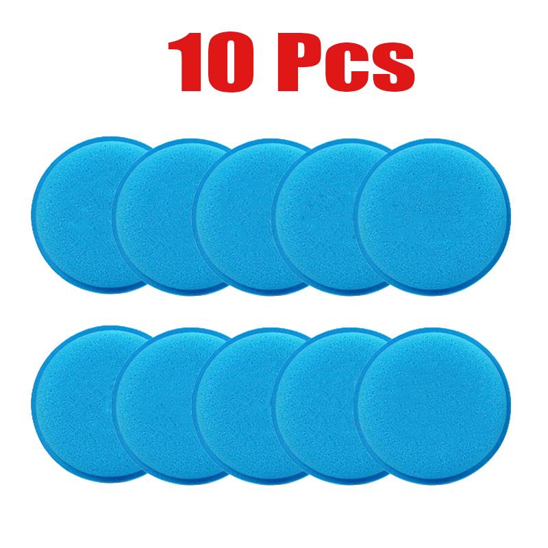 Round Car Detailing Waxing Polish Sponges  High Density Foam Applicator Pads Curing Polishing Sponge Auto Cleaning Wash Tools