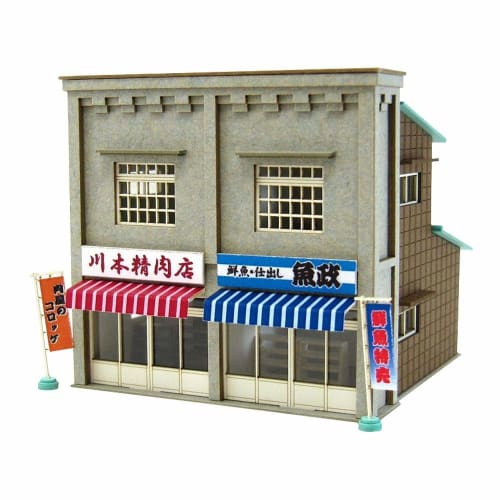 

Sankei 1/150 Nostalgic Diorama Series Shop F MP03-83 Paper Craft