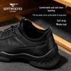 Septwolves Men's Casual Leather Business Sneakers