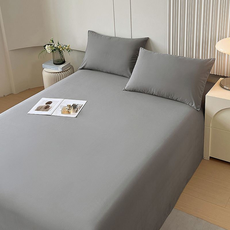 Drap de lit style crème Doux et respectueux de la peau Literie pour lit simple double