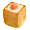 Food Shape Simulation Bread Squeeze Toy Slow Rebound Chocolate Sensory Fidget Toy  Anxiety