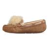 UGG Dakota su kutu zomšiniai plokščiapadžiai moteriški batai rudi 1019015-CHE