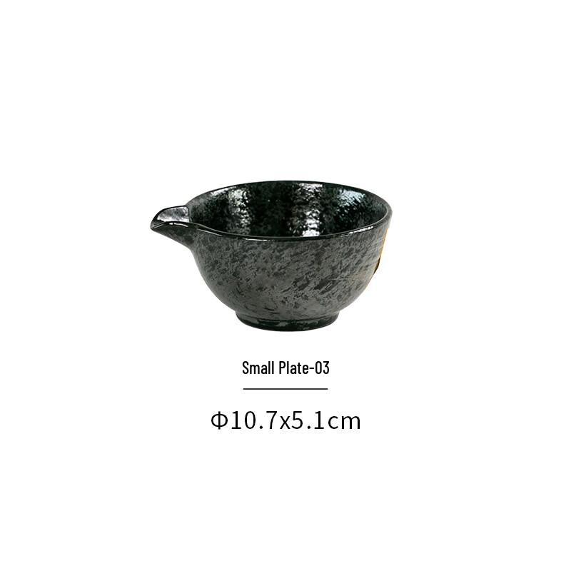 

ZISIZ Creative Enamel Soup Bowl Set