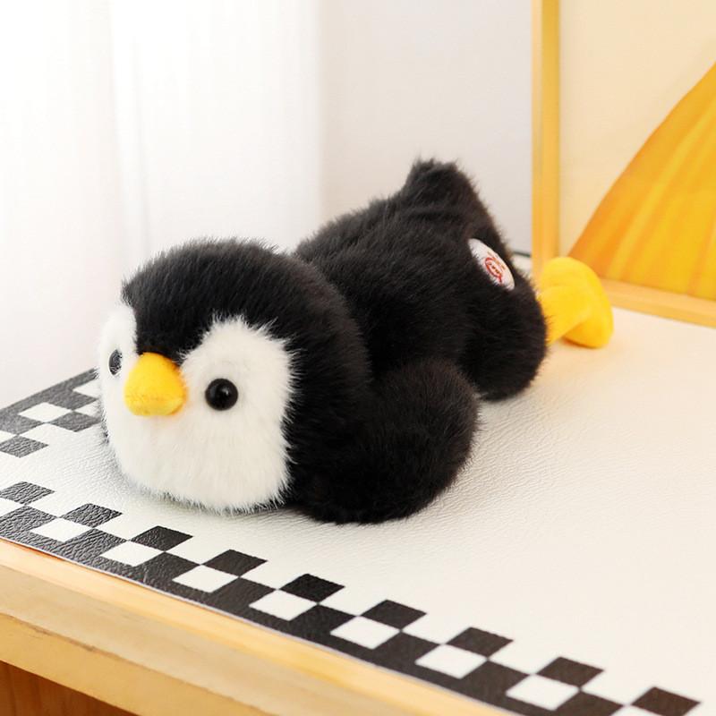 Flat Series Lying Turtle Pig Duck Animal Plush Toy Stuffed Doll Gift Decoration