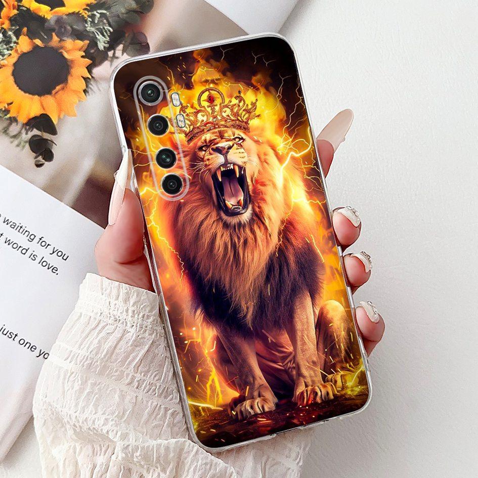 Case For Xiaomi Mi Note 10 Lite Back Cover Clear Silicone Funda Marble Cat Cartoon Coque For Xiaomi Note 10 Mi Note10 Pro Covers