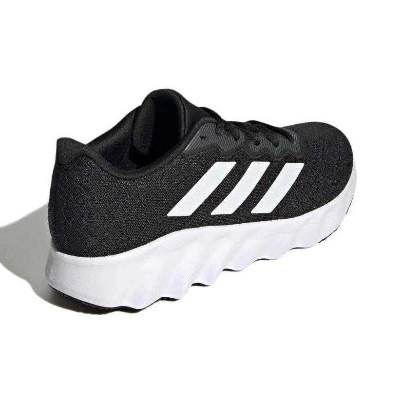 Adidas Switch Move Comfortable Shock Absorption Non-Slip Wear-Resistant Low-Top Casual Running Shoes Unisex Sneakers Black White ID5253-XC