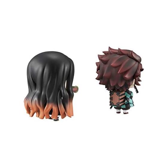 Chimi Mega Buddy Series! Demon Slayer: Kimetsu No Yaiba Tanjiro Kamado & Nezuko Nakayoshi Brothers Set Approx. 6.5cm PVC Pre-painted Complete Figure