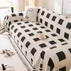Plush Simple Sofa Towel Non-Slip Sofa Cover Dust Cover One-Piece Plush Cover Cloth Line High Sense