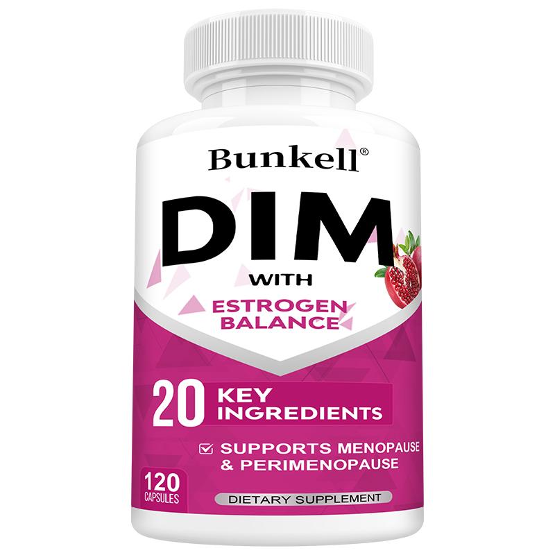 Integratore DIM Complex 20 Ingredienti Chiave per Donne Supporto all'Equilibrio Estrogenico e al Benessere Ormonale