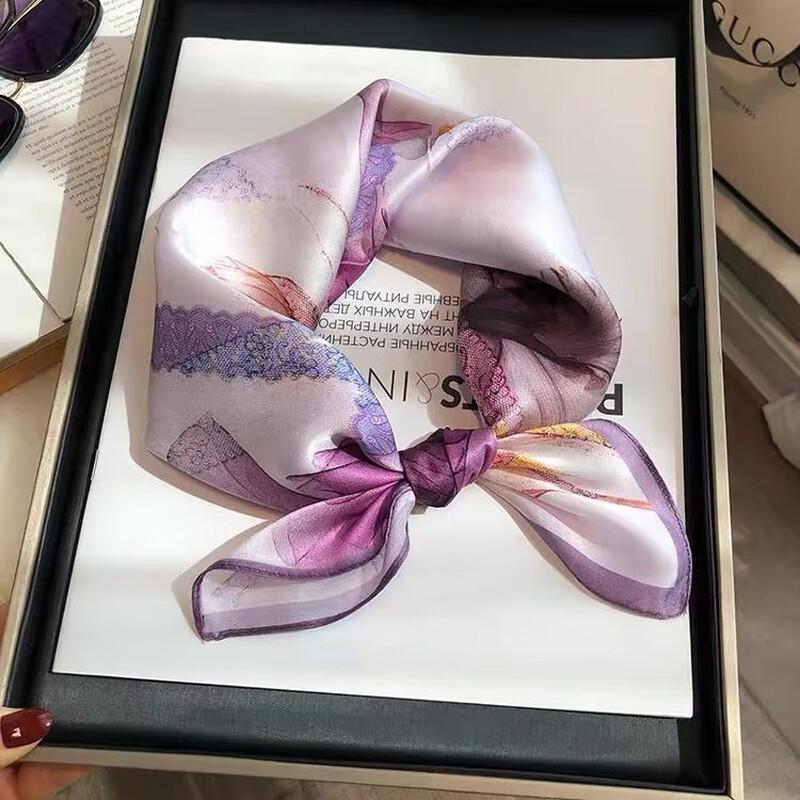 

Шелковый квадратный платок SIYUTANG 53 - Золотые годы