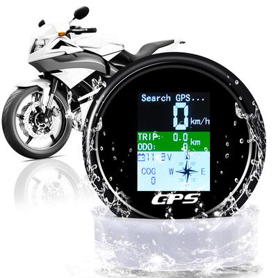 85mm GPS Snelheidsmeter Kilometerteller Waterdicht TFT Scherm Trip Cog Digitale Auto Snelheidsmeter Voor Motorjacht Boot Auto Buitenboordmotor