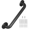 Non-slip Polished Safety Armrest 30cm Suction Cup Type Elderly Disabled Toilet Bathroom Armrest