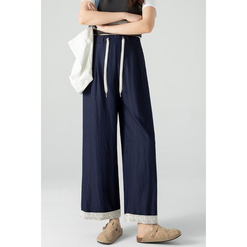 New Versatile Wide-Leg Maternity Pants for Spring/Summer Fashion XL